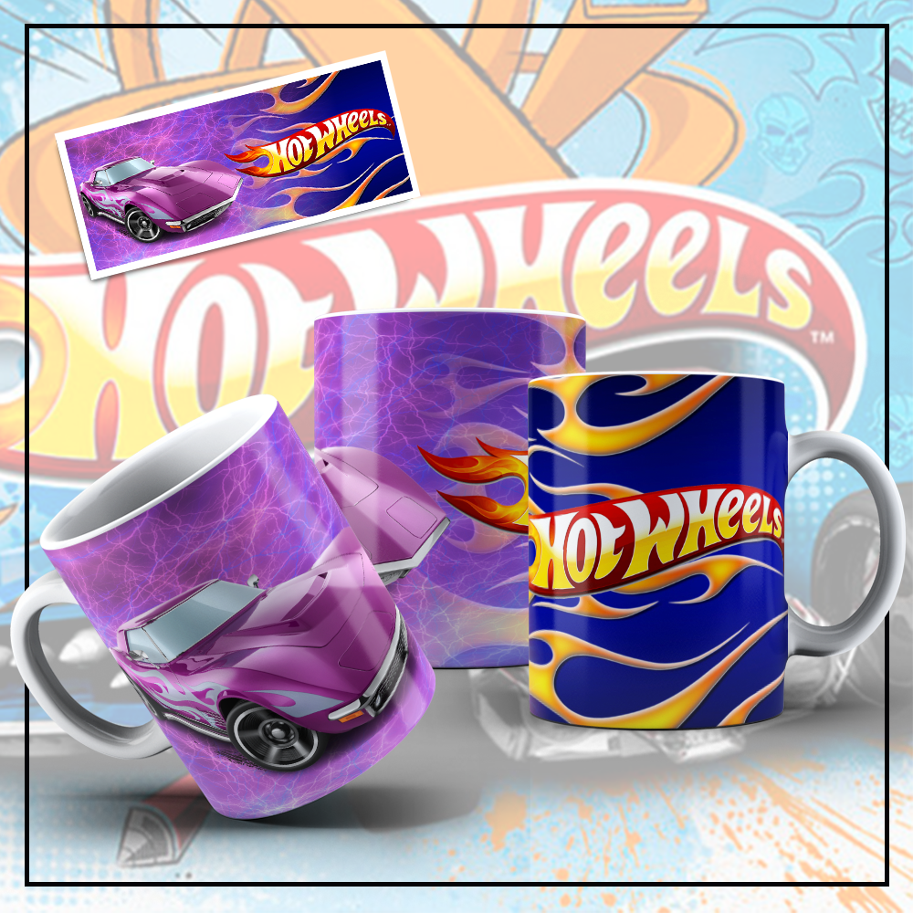 Tazas HotWheels - Imagen 9
