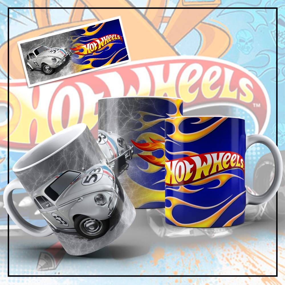 Tazas HotWheels - Imagen 2