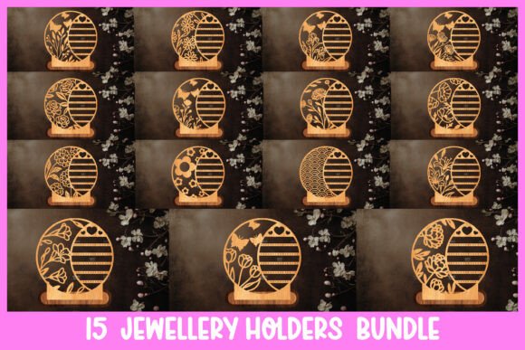 15 porta joyas florales