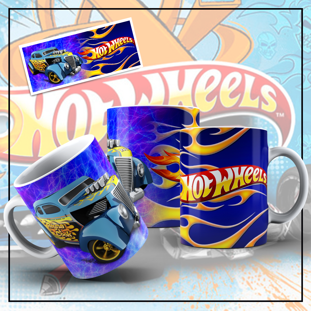 Tazas HotWheels - Imagen 6