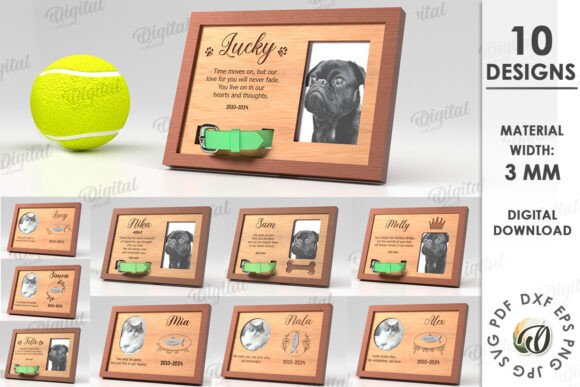 Marcos conmemorativos para mascotas