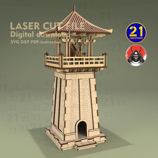 Torre de vigilancia asiática
