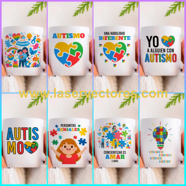 Tazas autismo