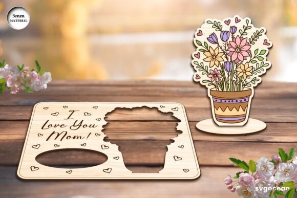 Paquete de tarjetas desplegables para el Día de la Madre - Imagen 9