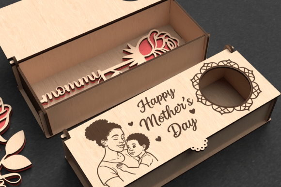 Paquete de caja de regalo con rosas para el Día de la Madre - Imagen 10