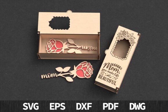 Paquete de caja de regalo con rosas para el Día de la Madre - Imagen 11
