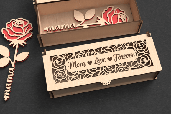 Paquete de caja de regalo con rosas para el Día de la Madre - Imagen 8