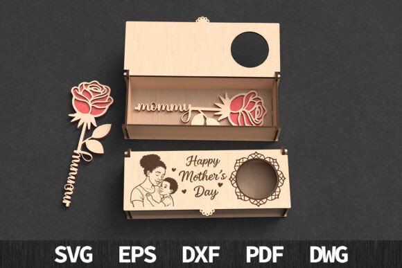 Paquete de caja de regalo con rosas para el Día de la Madre - Imagen 9