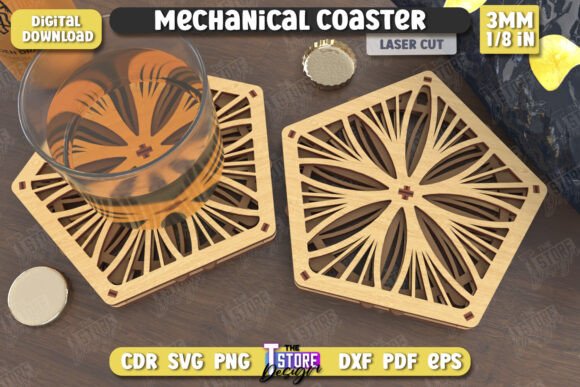 Paquete de posavasos multicapa - Imagen 3