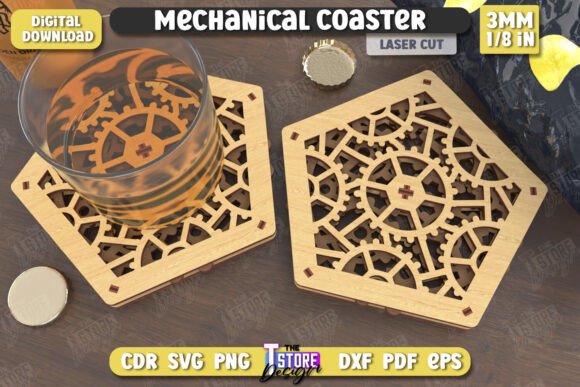Paquete de posavasos multicapa - Imagen 4