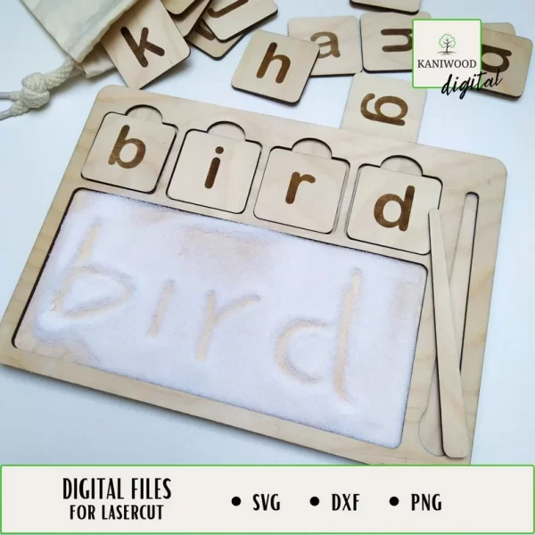 Tablero sensorial Montessori