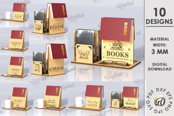 Paquete de soportes para libros