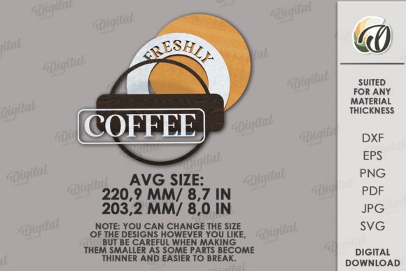 Paquete de letreros de café - Imagen 2