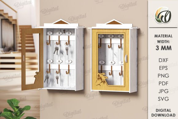 Caja organizadora de llaves - Imagen 13