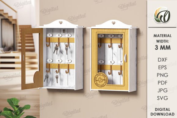 Caja organizadora de llaves - Imagen 9