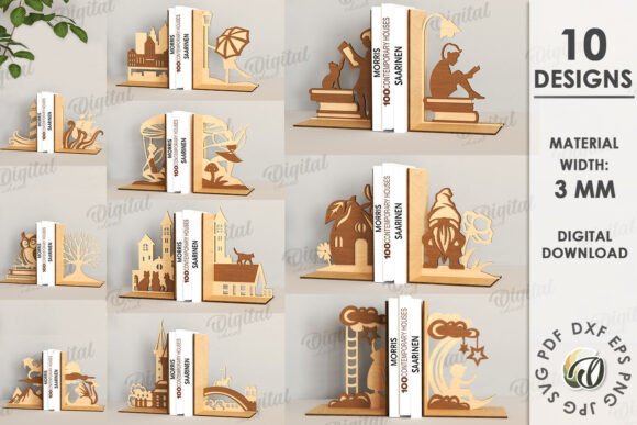 Paquete de sujeta libros