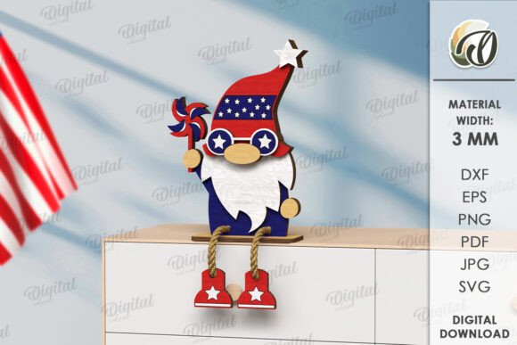 Paquete de gnomos del 4 de julio - Imagen 10