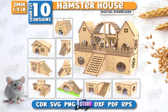 Casa para hámster