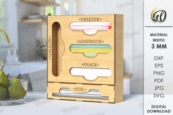 Paquete de organizadores de cocina - Imagen 12