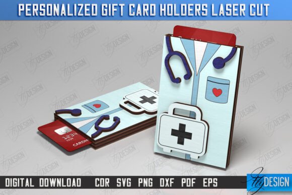 Paquete de porta tarjetas de regalo personalizados - Imagen 3
