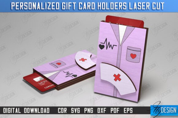 Paquete de porta tarjetas de regalo personalizados - Imagen 4