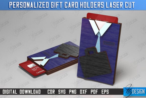 Paquete de porta tarjetas de regalo personalizados - Imagen 6