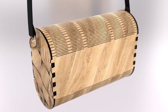 Juego de 3 bolsos de madera - Imagen 10