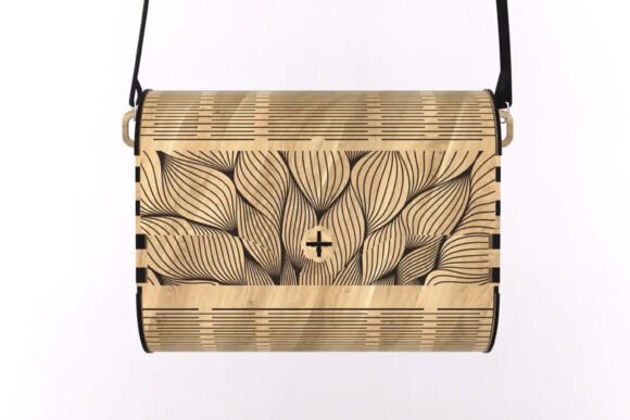 Juego de 3 bolsos de madera - Imagen 12