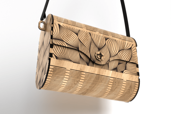Juego de 3 bolsos de madera - Imagen 13