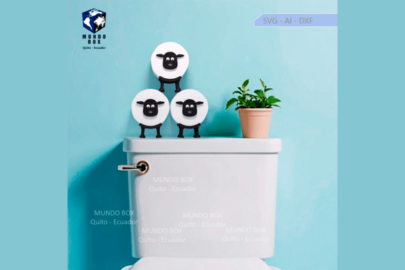 Ovejas para papel higiénico - Imagen 4