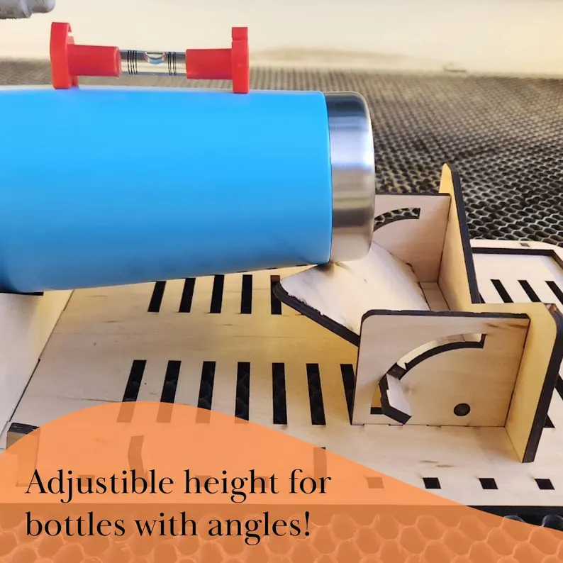 Soporte para botellas de agua con grabado láser - Imagen 4