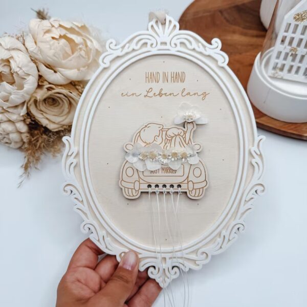 Soporte regalo dinero para boda