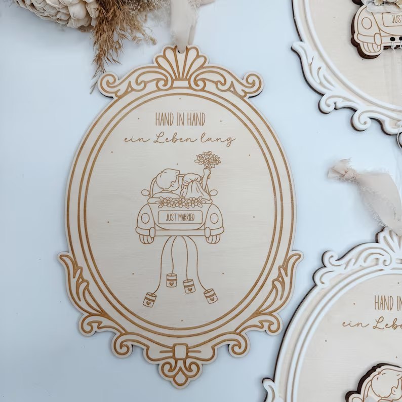 Soporte regalo dinero para boda - Imagen 3