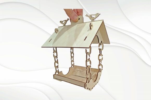 Comedero para pájaros con cadena - Imagen 2