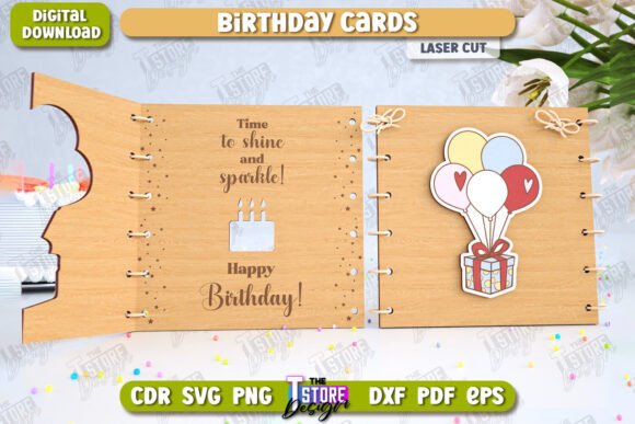 Paquete de tarjetas de cumpleaños - Imagen 3