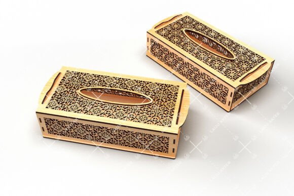 Paquete de porta pañuelos decorativos - Imagen 2