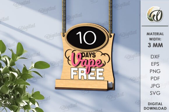 Paquete de placas de cuenta regresiva para hábitos - Imagen 7