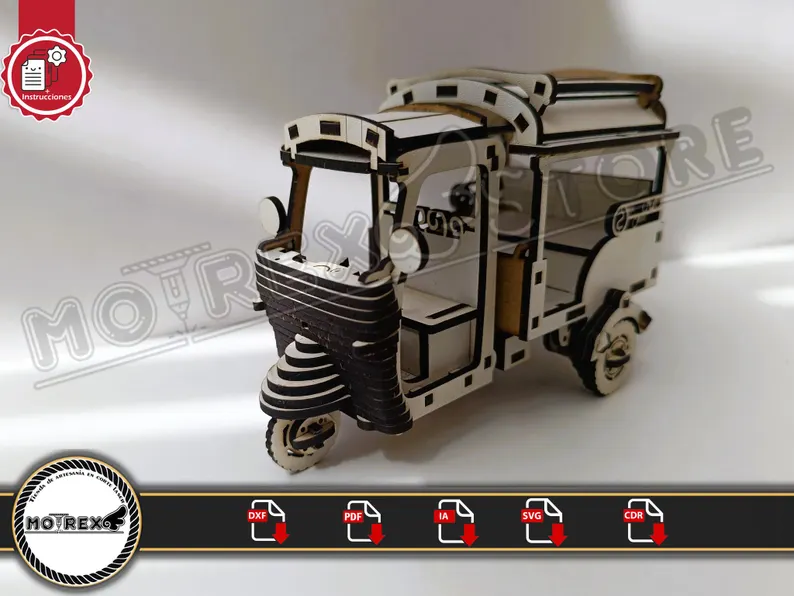 Moto tuk tuk 3mm