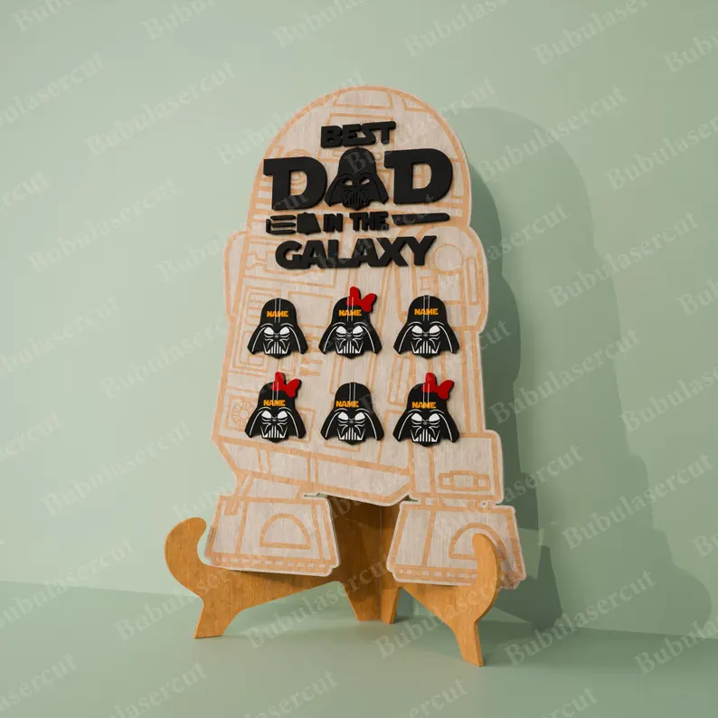 Soy tu padre letrero personalizado star wars - Imagen 6