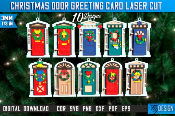 Tarjetas de felicitación navideñas