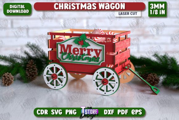 Paquete de carros navideños - Imagen 2