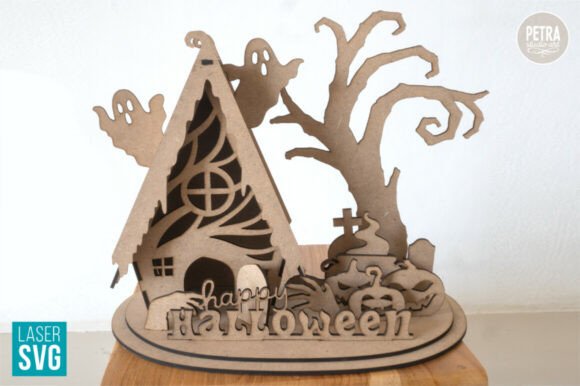 Cabaña de bruja de Halloween - Imagen 3