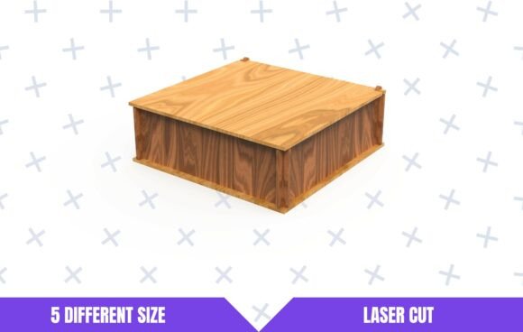 5 cajas cuadradas diferentes - Imagen 2