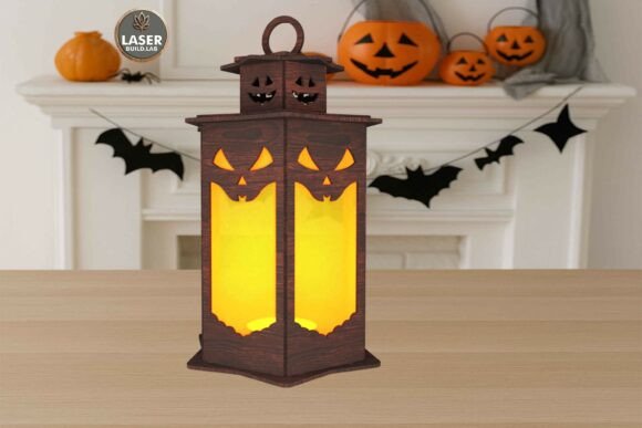 Paquete de 5 linternas espeluznantes de Halloween - Imagen 5