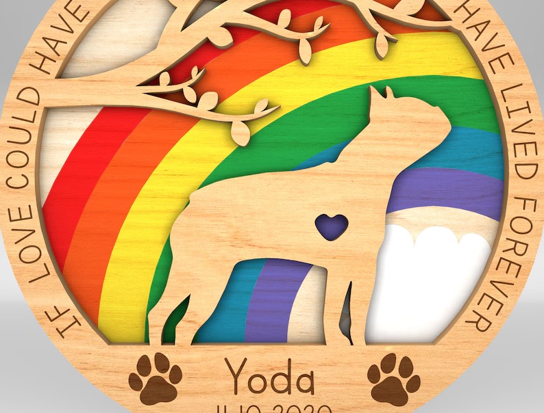 Adorno de pérdida de mascota personalizado - Imagen 5