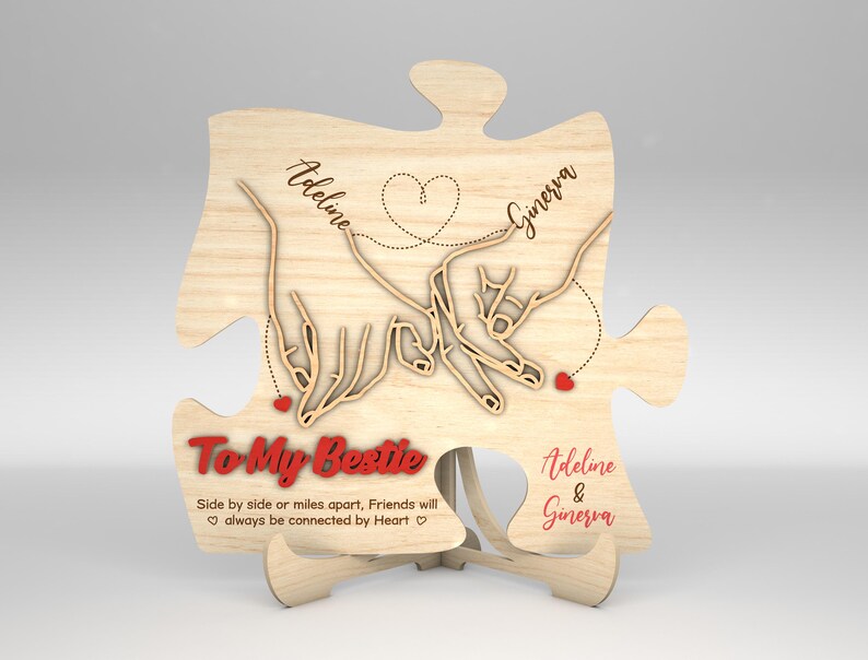 Letrero personalizado con manos de amistad - Imagen 6