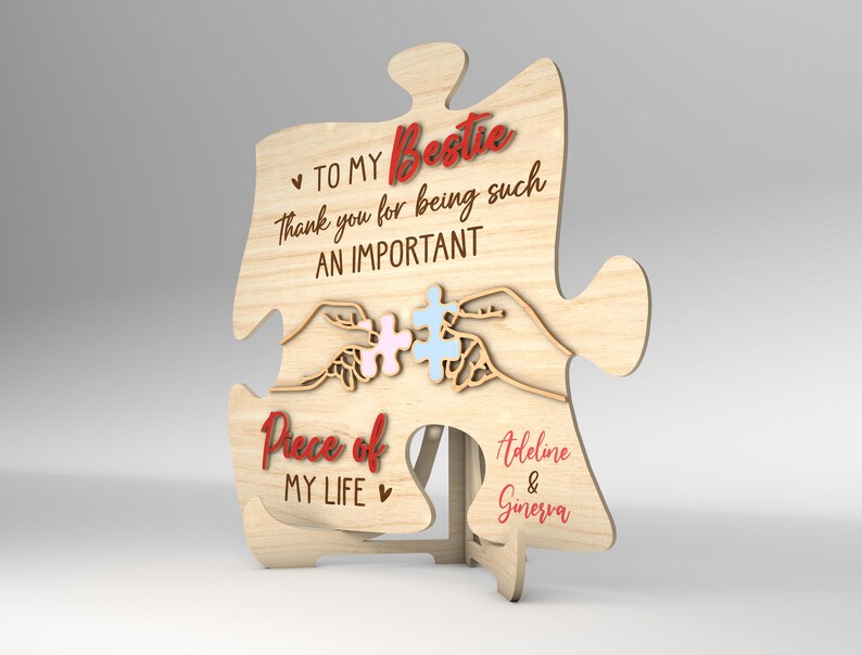 Letrero personalizado con manos de amistad - Imagen 7