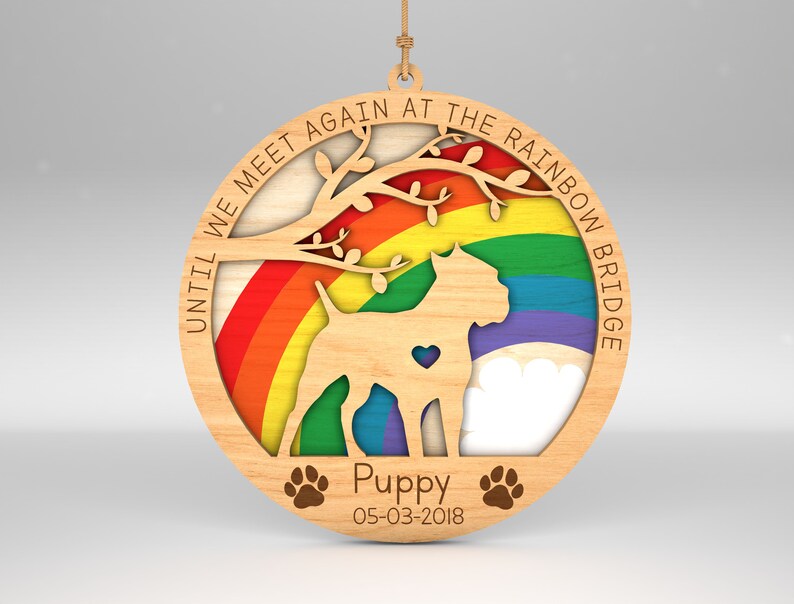Adorno de pérdida de mascota personalizado - Imagen 3