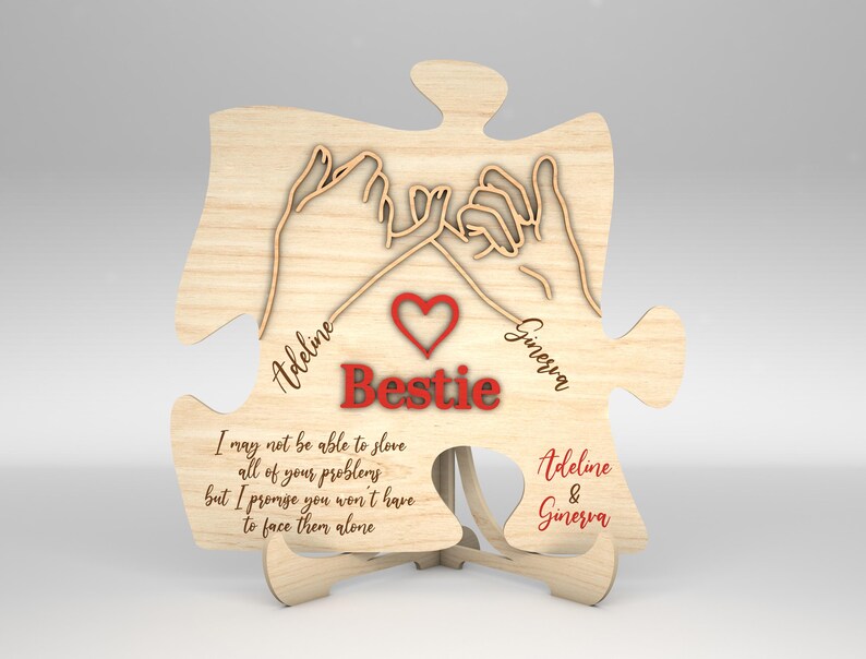 Letrero personalizado con manos de amistad - Imagen 4