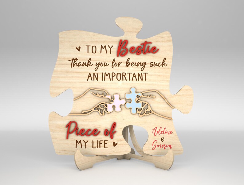 Letrero personalizado con manos de amistad - Imagen 5